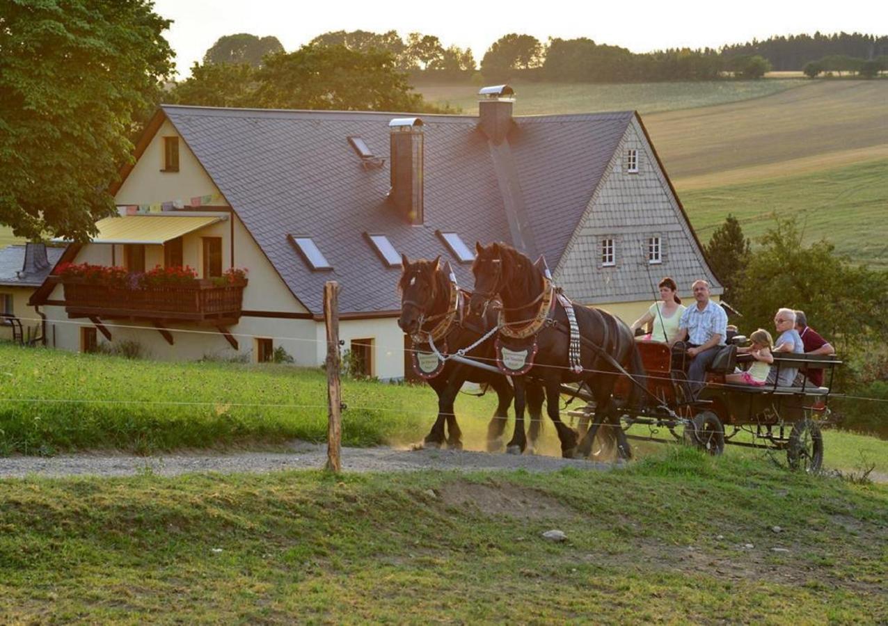 Ferienhof Kuerschner Drebach エクステリア 写真